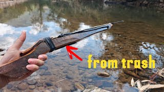 How to Making fishing guns from recycled materials