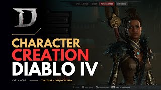 Diablo 4 Character Creation and Customization Options - Sorcerer Female | New ARPG 2023