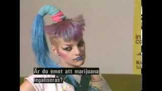Nina Hagen - Interview Måndagsbörsen (Swedish Tv 20 Feb 84)