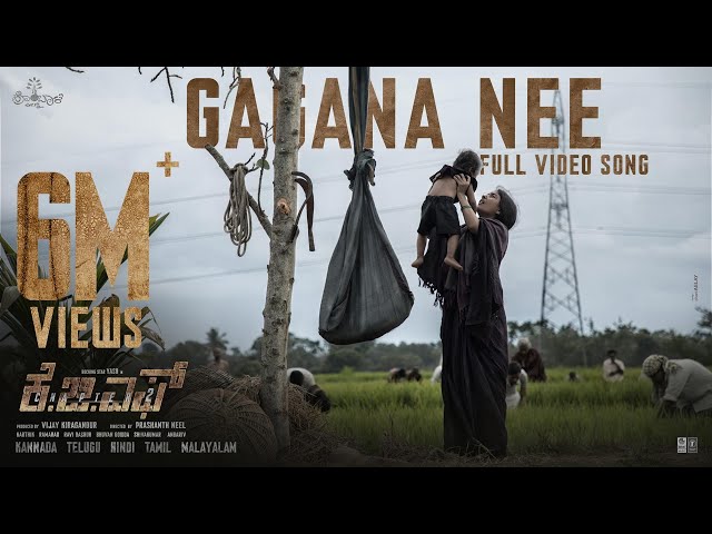 Gagana Nee Video Song (Kannada) |KGF Chapter 2| RockingStar Yash, Prashanth Neel,Ravi Basrur,Hombale class=