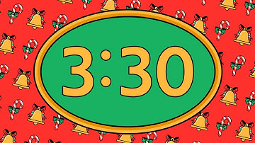 3 Minute 30 Seconds Countdown Timer With Soundeffect | 210 Seconds Timer | Christmas Timer