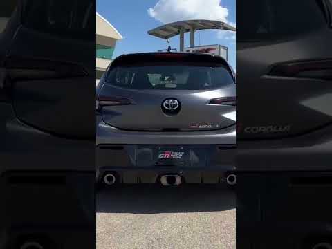 2023 Toyota GR Corolla Exhaust Sound!