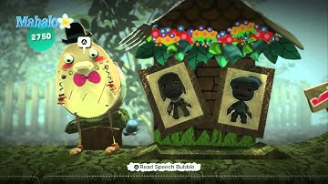 Little Big Planet Walkthrough - The Gardens - First Steps (Part 1)