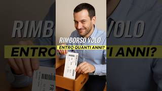 Conserva il BIGLIETTO AEREO✈️ Puoi richiedere il RIMBORSO anche dopo anni😱 #shorts #rimborso #aereo