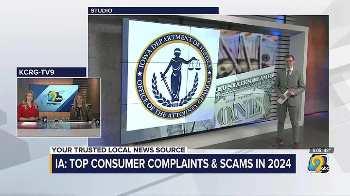 Iowa Attorney General Bird releases top 10 reported scams and complaints of 2024