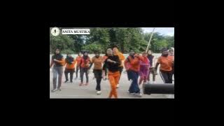 Senam kreasi NOMALETE bersama tim Boepang (Instruktur Euis Anita Mustika)