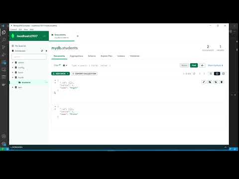 MongoDB Connection With NodeJS