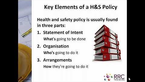 NEBOSH IGC Element 2-Health and Safety Management Systems 1 - Policy