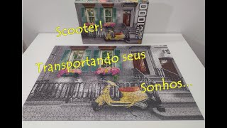 Puzzle 1000 peças Scooter - Loja Grow