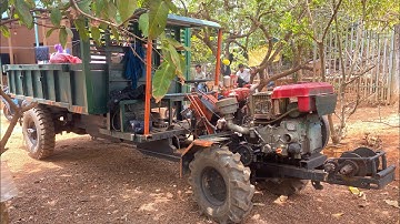 XE CÔNG NÔNG 2 CẦU || Máy 28 Đề Ben Tời Đầy Đủ  Số Lớn Cầu 2,5T Thắng Dầu Giá 85Tr ☎️ĐT: 0392900143