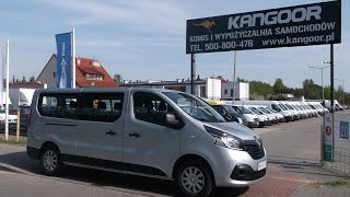 Renault Trafic Long New Model 9-osobowy Wypożyczalnia Kangoor Łomianki