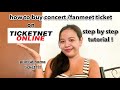How to buy concert ticket in ticketnet online step bt step tutorial best seat in araneta coliseum