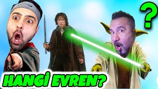 HANGİ FİLM EVRENİ TESTİ HARRY POTTER LORD OF THE RİNGS STAR WARS | ÜMİDİ İLE TEST YAPIYORUZ