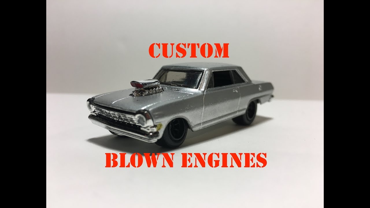 hot wheels custom engine
