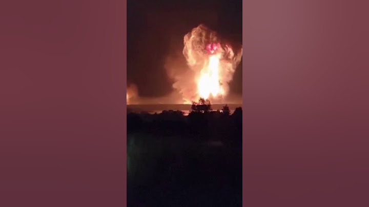 Ukrainian drone attack at Russia arsenal