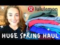 TRYING ALL LULULEMON  PLUS SIZE LEGGINGS AND SHORTS | Spring 2021