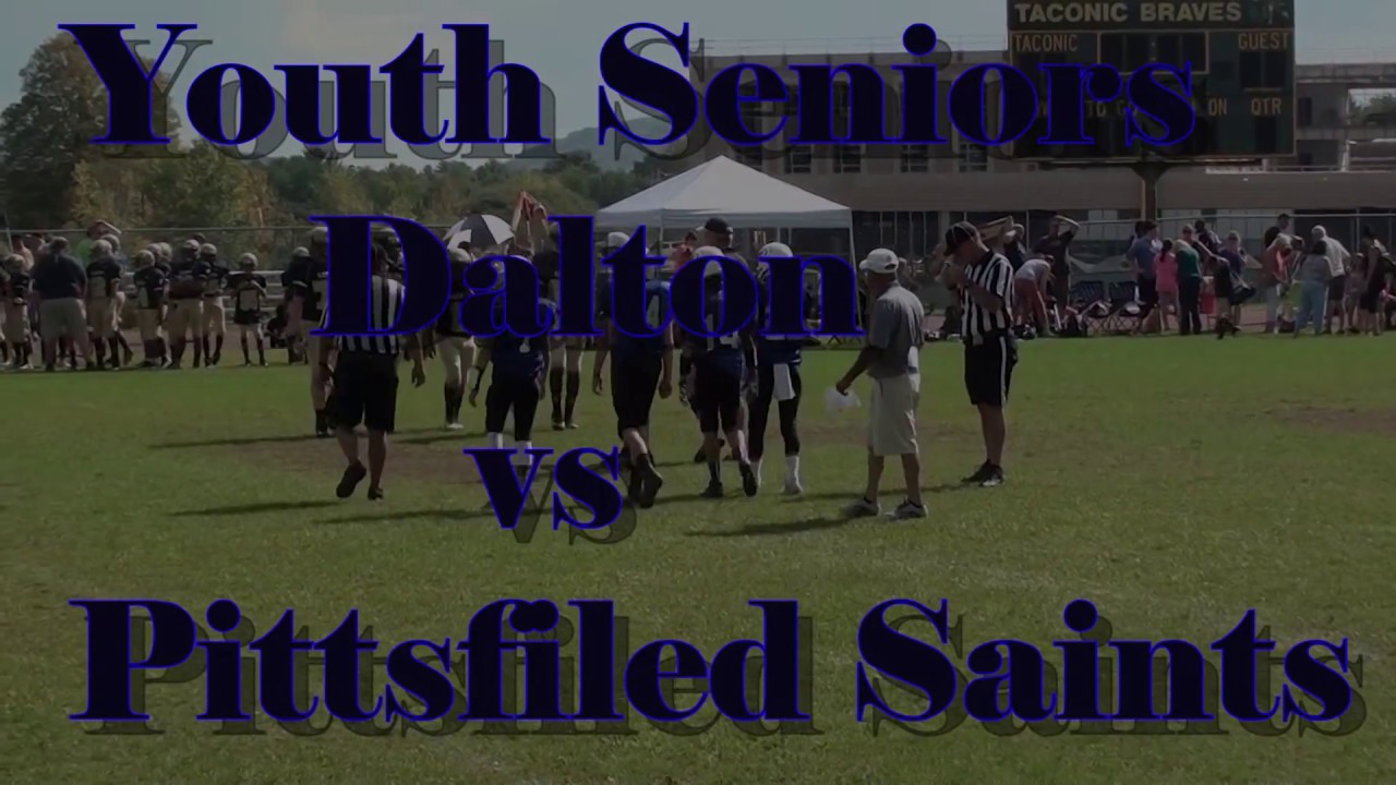 Dalton Youth Football Seniors 2017 Game 3 YouTube