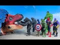 30 MINUTES FUNNY OF HULK, SPIDERMAN, IRON MAN, CAPTAIN AMERICA , BLACK PANTHER - DIY CARTOON FUNNY