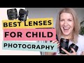 Best Lens for Child Photography (MY 3 FAVES!)