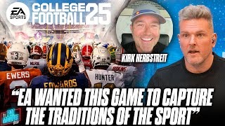 Kirk Herbstreit Says EA Is Dedicated To Making College Football 25 Right For The Fans | Pat McAfee