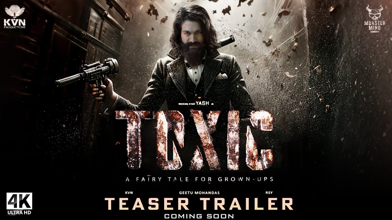 TOXIC Official Trailer - Rocking Star Yash | Geetu Mohandas | Monster Mind Creations ( Fan-Made )