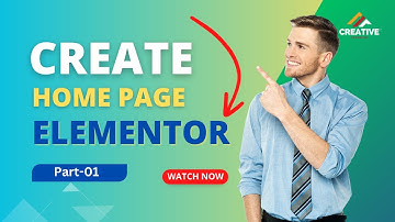 Full Website  Creation || Home Page Design With Elementor || Full Bangla Tutorials