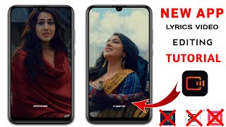 Trending Lyrical Video Editing | New Text Animation Video Editing Tutorial | Snapcut App Tutorial screenshot 3
