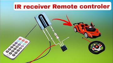 Simple wireless Remote control switch using TSOP 1738 | IR Receiver Remote control |(don