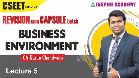 FREE CSEET Business Environment Online Classes for November 2021 | FREE CSEET  Class 5