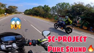 Triumph Street Triple RS 765 | Pure Sound SC Project S1 riding with BMW GS by Triple Rush 2,118 views 3 years ago 7 minutes, 20 seconds