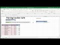 How to create a basic vlookup in excel