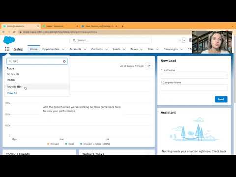 Salesforce Recycle Bin (How to restore deleted records in salesforce?)