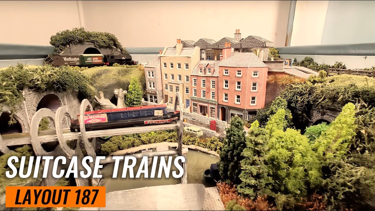 SUITCASE TRAINS - LAYOUT 187 (SOLD) - YouTube