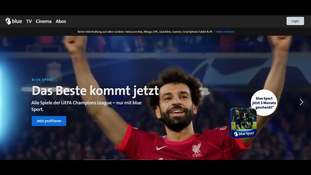 BärnSPORT auch ohne Swisscom blue TV Box sehen