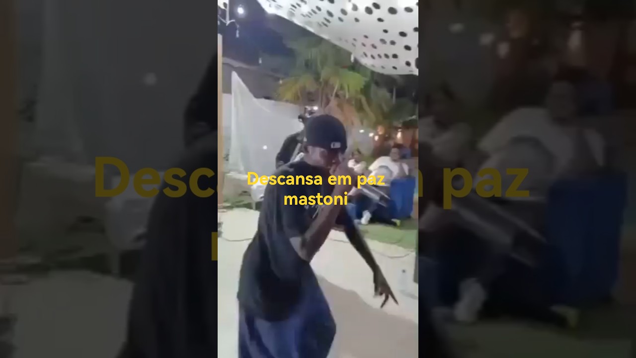 ÚLTIMO SHOW DO MC MASTONI - descansa em paz mastoni 😭😭😭😭😭 #moçambique