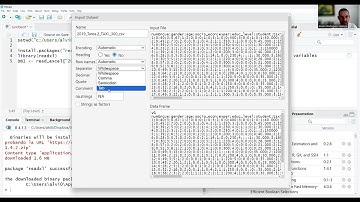 IMPORTAR datos CSV, TXT y XLSX a R o  RStudio - Profe ARV