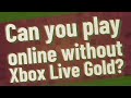 How to play online for FREE without Xbox Live - YouTube