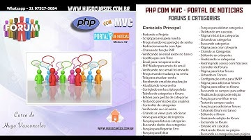 Portal de Notícias PHP 7 - Aula 11 - Verificando se o email foi enviado