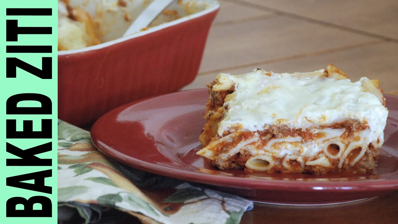 Gluten free recipes how to make baked ziti italian pasta gluten free