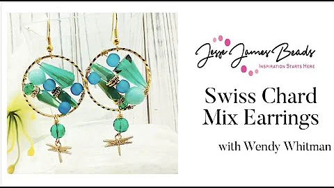 Beginner Friendly Swiss Chard Earrings with Wendy ...