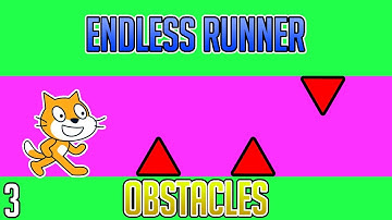 Scratch: How to Make an Endless Runner | Part 3 | Obstacles
