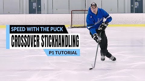 On-Ice Speed with the Puck Crossover Stickhandling
