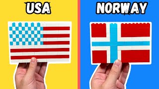 I Built 30 World Flags in LEGO