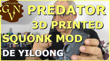 Predator 3D Printed Squonk Mod de YiLoong / Bf a Menos de 10 Pavos