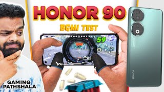 Honor 90 PUBG Test with FPS! 🔥 Overheat & Battery Drain 🤐