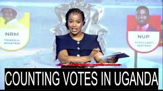 Chairman EC Byabakama wraps up the first interval Presidential election results from 133 polls