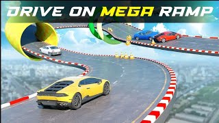Real car stunt game Simulator 3D - GT Impossible Master Mega Ramp Racing - Android GamePlay #2 screenshot 5