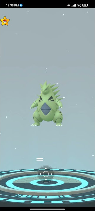 Pokemon Go Evolve Larvitar into level 3rd Tyranitar ⚡😍😍😍