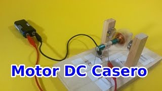 Motor DC con Conmutador y Escobillas - Fácil de Hacer
