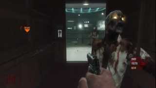 Black Ops zombie glitches:Into elevator shaft+knife lunge under map on Five